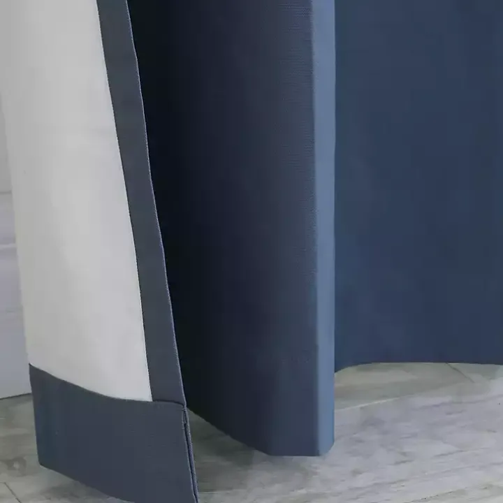 Blue Room Darkening Curtain Panel Set, 95 in.