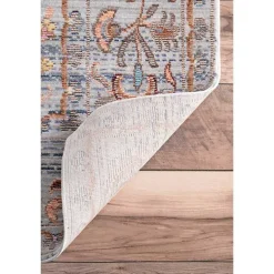 Blue Vintage Killian Area Rug, 5x8