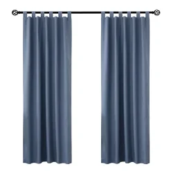 Blue Weathermate Blackout Curtain Panel, 95 in.