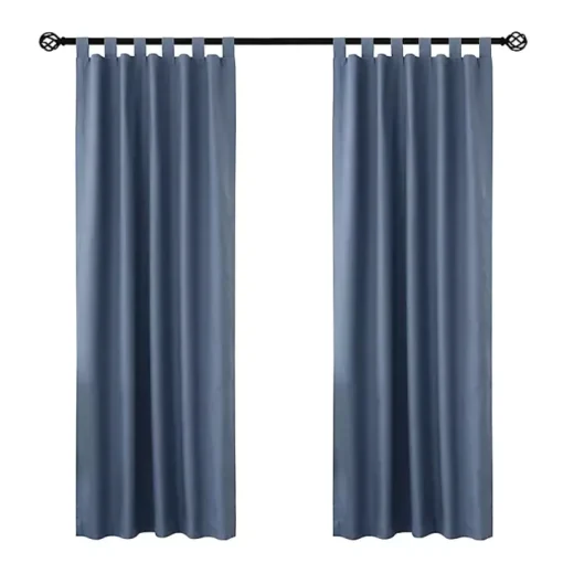 Blue Weathermate Blackout Curtain Panel, 95 in.