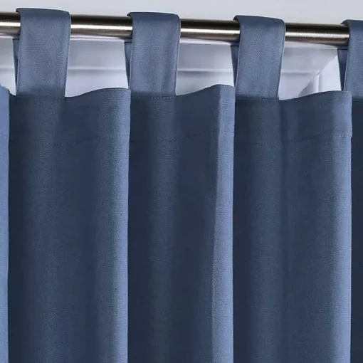 Blue Weathermate Blackout Curtain Panel, 95 in.