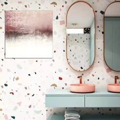 Blush Snowdreamer Canvas Art Print