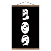 Boo Bats Hanging Halloween Wall Art