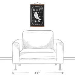 Boo Ghost Icons Halloween Wall Art