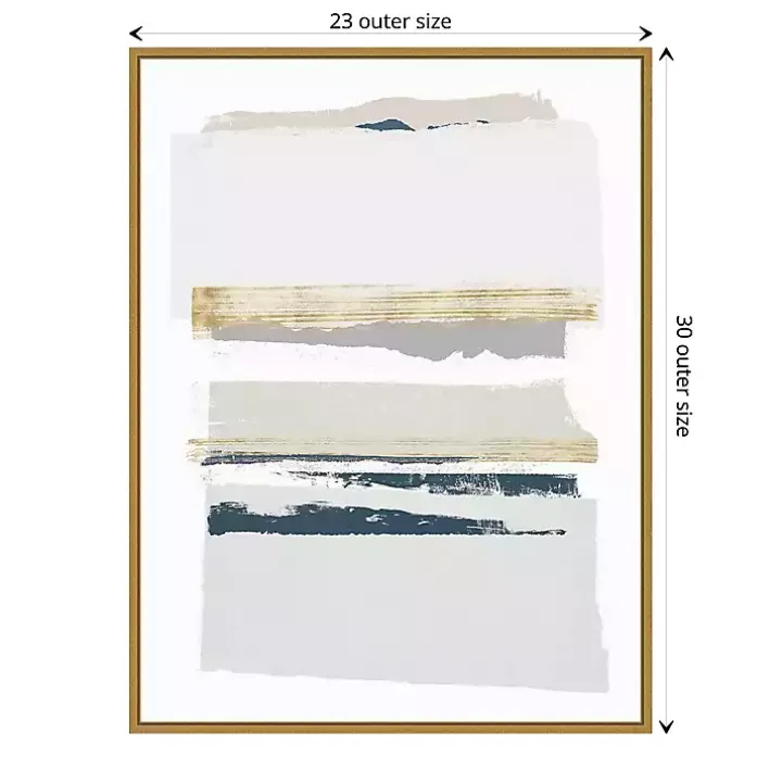 Boulevard I Framed Canvas Art Print