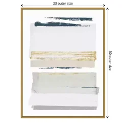 Boulevard II Framed Canvas Art Print