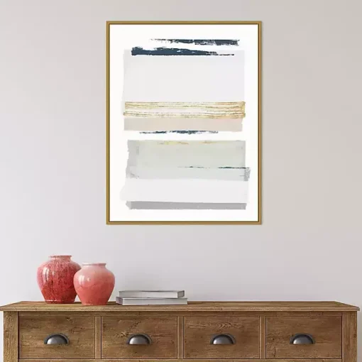Boulevard II Framed Canvas Art Print