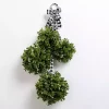 Boxwood and Buffalo Check Swag