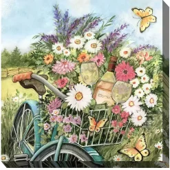 Brandy's Bike Outdoor Canvas Art