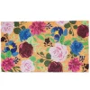 Bright Boho Flowers Doormat