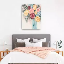 Bright Florals Canvas Art Print