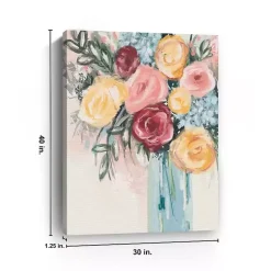 Bright Florals Canvas Art Print