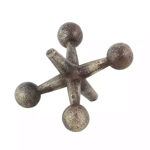 Bronze Antique Jacks 3-pc. Figurine Set