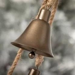 Bronze Trio Hanging Christmas Bells
