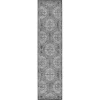 Brown Bordered Pattern Runner, 2x10