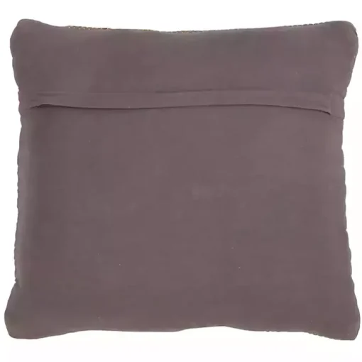 Brown Chindi Woven Jute Throw Pillow