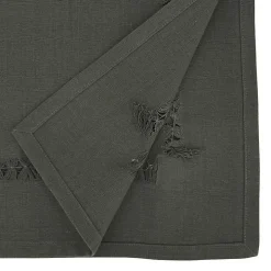 Brown Hemstitch Table Runner