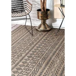Brown Jamie Outdoor Area Rug, 6x9