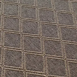 Brown Santorini Trellis Outdoor Area Rug, 7x9