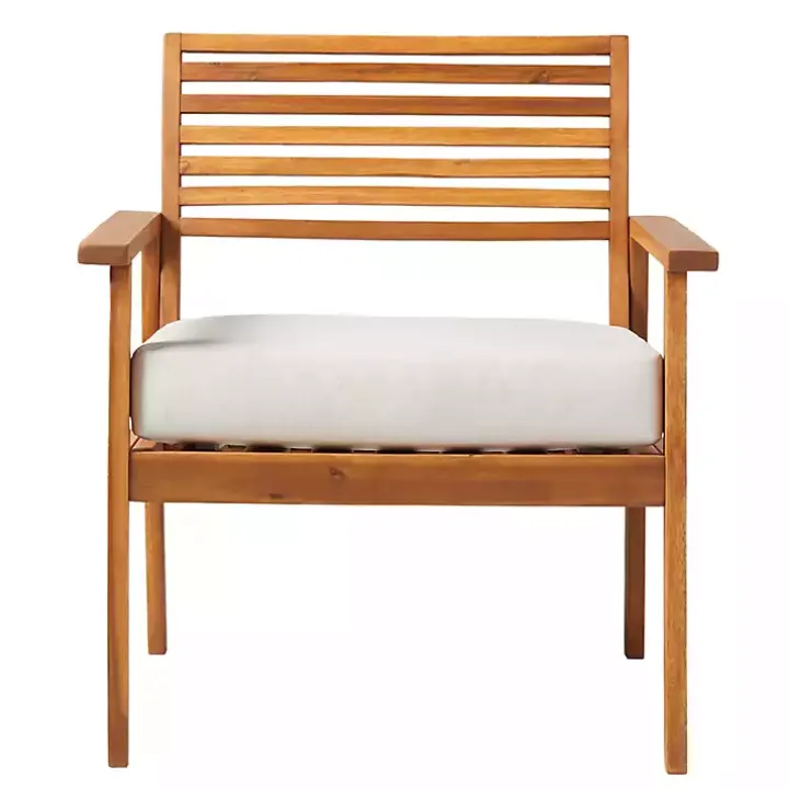 Brown Zane Outdoor Club Chair
