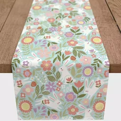 Bunnies and Blossoms Table Runner, 90 in.