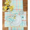 Bunny Trail Plaid Placemats, Set of 6