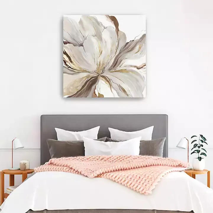 Butterfly Flower II Canvas Art Print