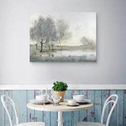 By the Pond II Canvas Art Print
