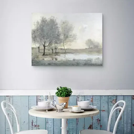 By the Pond II Canvas Art Print