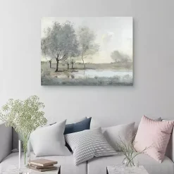 By the Pond II Canvas Art Print