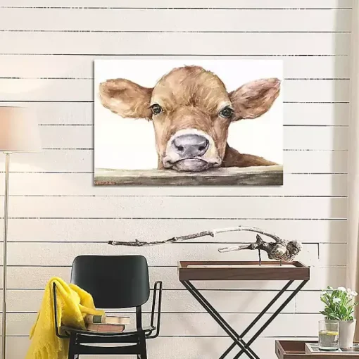 Calf Giclee Canvas Art Print, 40x26