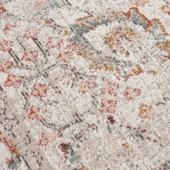 Caramel Botanical Indoor/Outdoor Area Rug, 5x7