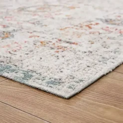Caramel Botanical Indoor/Outdoor Area Rug, 5x7