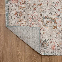 Caramel Botanical Indoor/Outdoor Area Rug, 5x7