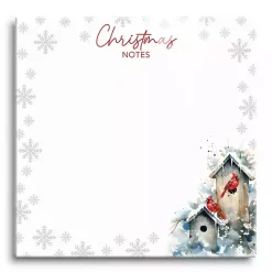 Cardinal Christmas Note Dry Erase Board, 8x8 in.