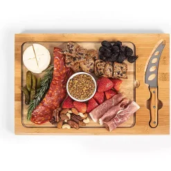 Carolina Panthers Cutting Board & Knife Set