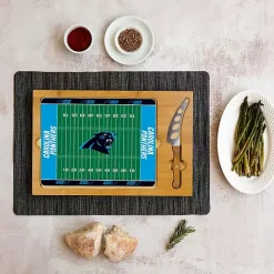 Carolina Panthers Cutting Board & Knife Set