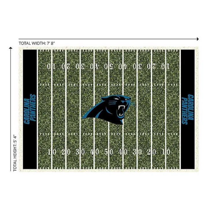 Carolina Panthers Home Field Area Rug, 6x8