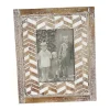 Carved Etched Pattern Picture Frame, 5x7