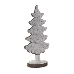 Carved Swoop Silhouette 2-pc. Christmas Tree Set