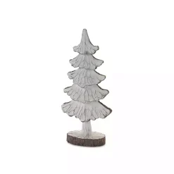 Carved Swoop Silhouette 2-pc. Christmas Tree Set