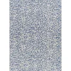 Cauli Blue Leopard Print Outdoor Rug, 5x7