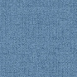 Chambray Blue French Outdoor Wicker Settee Cushion