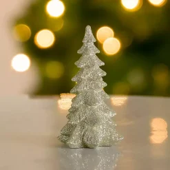 Champagne Glitter Christmas Tree, 6 in.