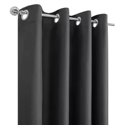 Charcoal Alpine Blackout Curtain Panel, 84 in.