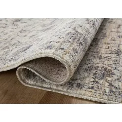 Charcoal Sorrento Medallion Area Rug, 6x9