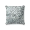 Chris Loves Julia x Loloi Blue Vintage Pillow