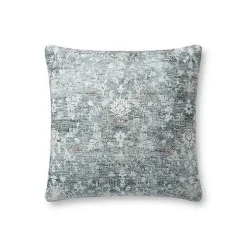 Chris Loves Julia x Loloi Blue Vintage Pillow