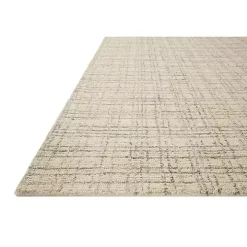 Chris Loves Julia x Loloi Polly Tan Grid Rug, 3x5