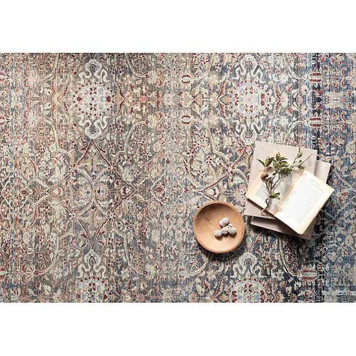 Chris Loves Julia x Loloi Jules Dark Blue Rug, 2x9